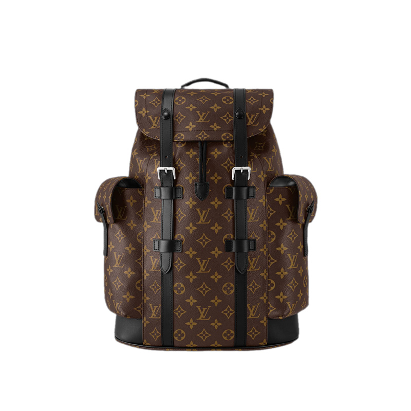 Christopher MM Monogram Macassar Canvas