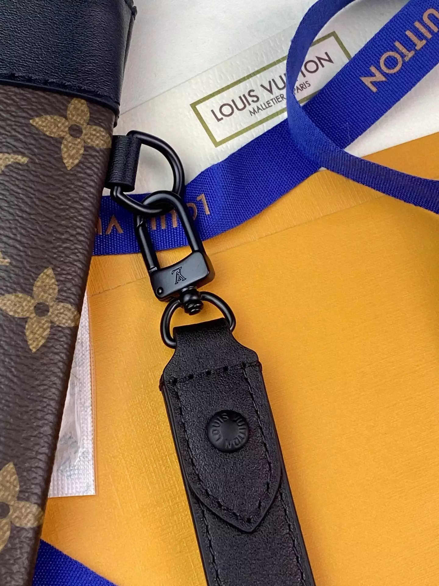 Pochette To-Go Monogram Macassar Canvas