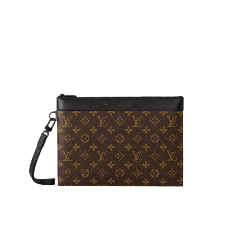 Pochette To-Go Monogram Macassar Canvas