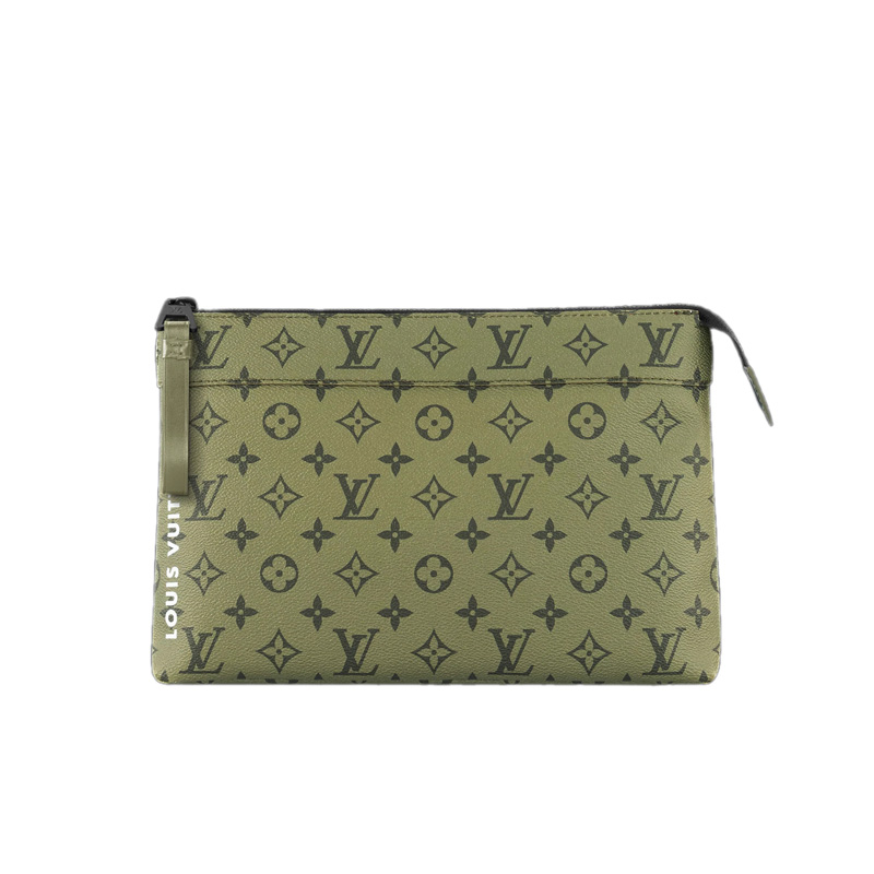 Pochette Voyage Souple Khaki Green Monogram Canvas
