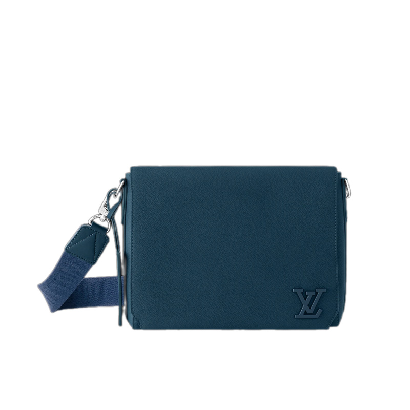 Takeoff Sling LV Aerogram Atlantic Blue Cowhide Leather