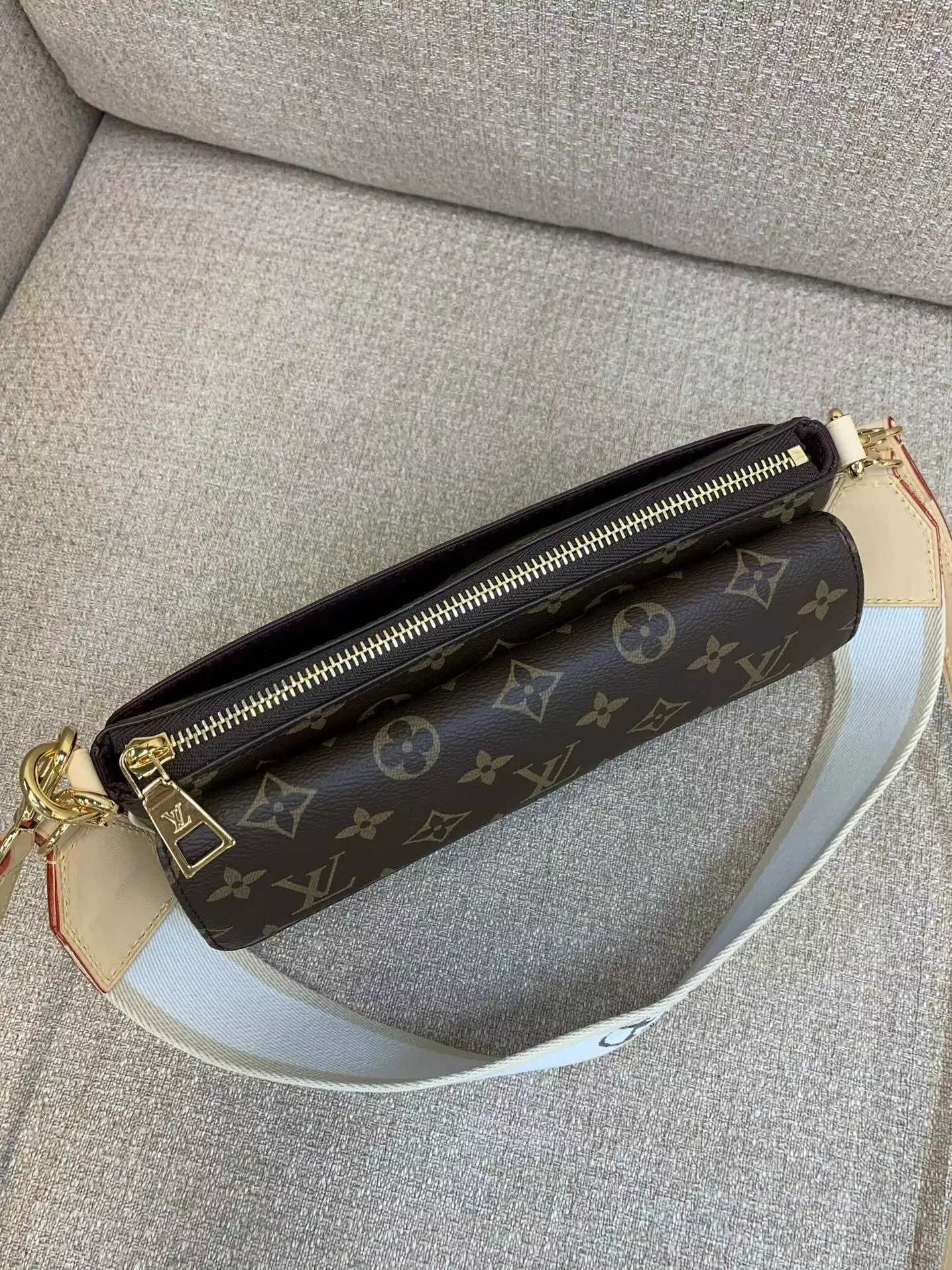 Vibe Monogram Coated Canvas