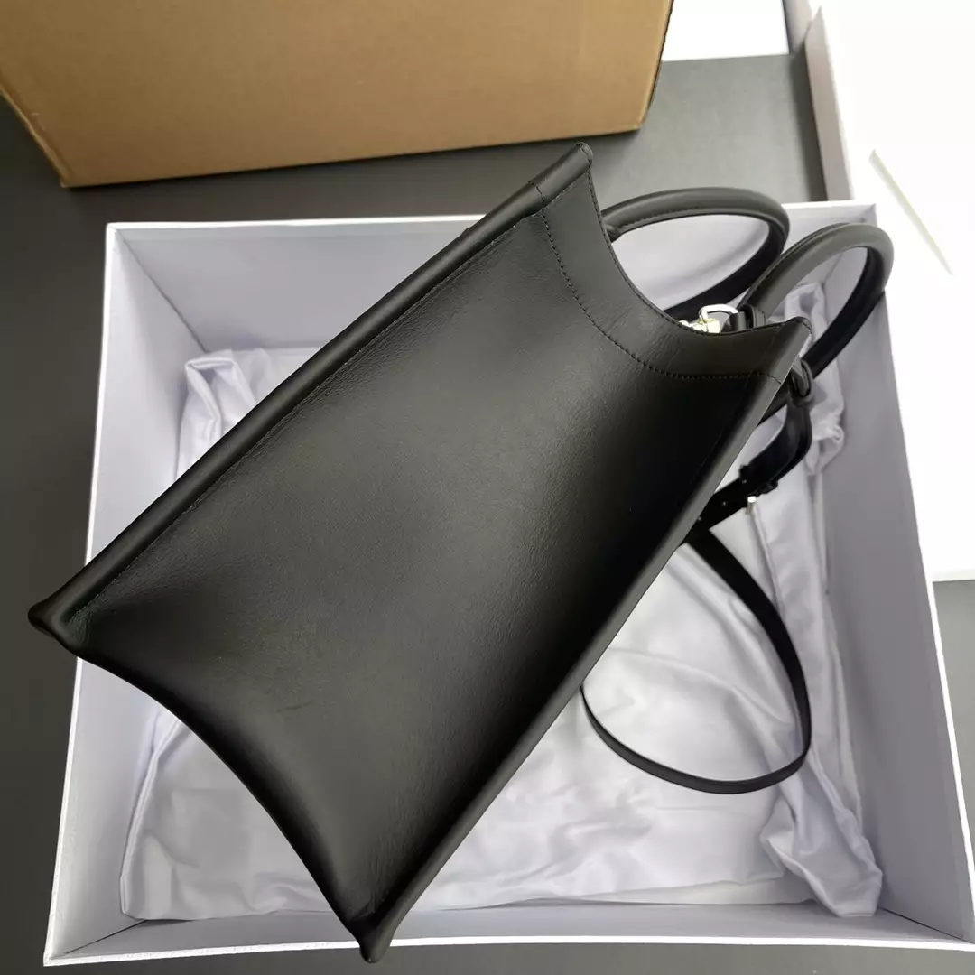 Medium Dior Book Tote Black Cannage Tweed Embroidery