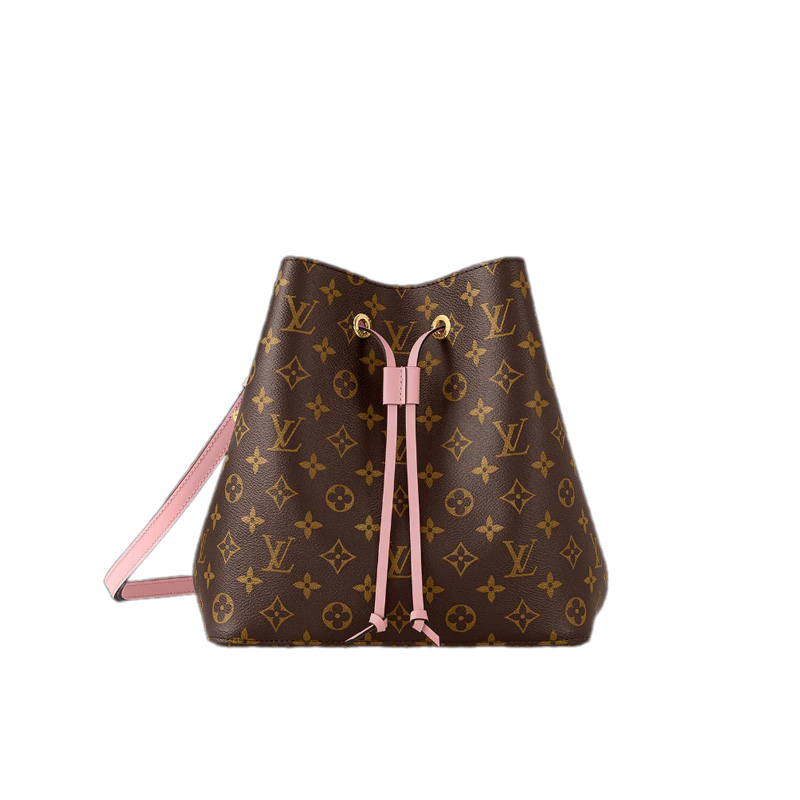 NéoNoé MM Bucket Bag Rose Poudré Pink Monogram Canvas