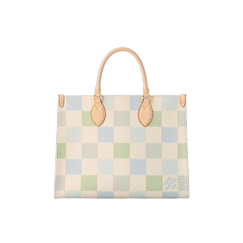 OnTheGo MM Pistachio Damier Giant Canvas