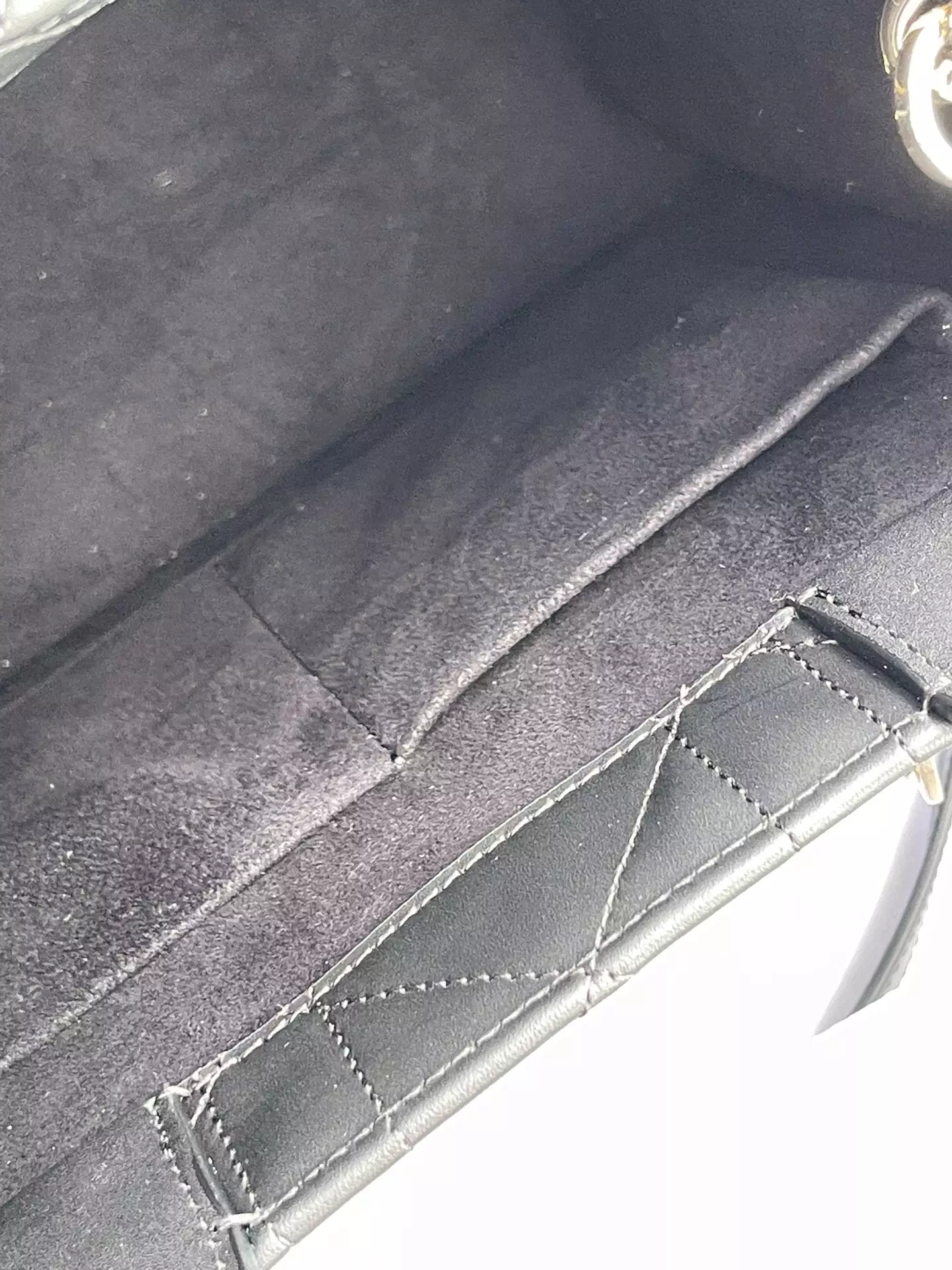 Small Dior Book Tote Black Macrocannage Calfskin