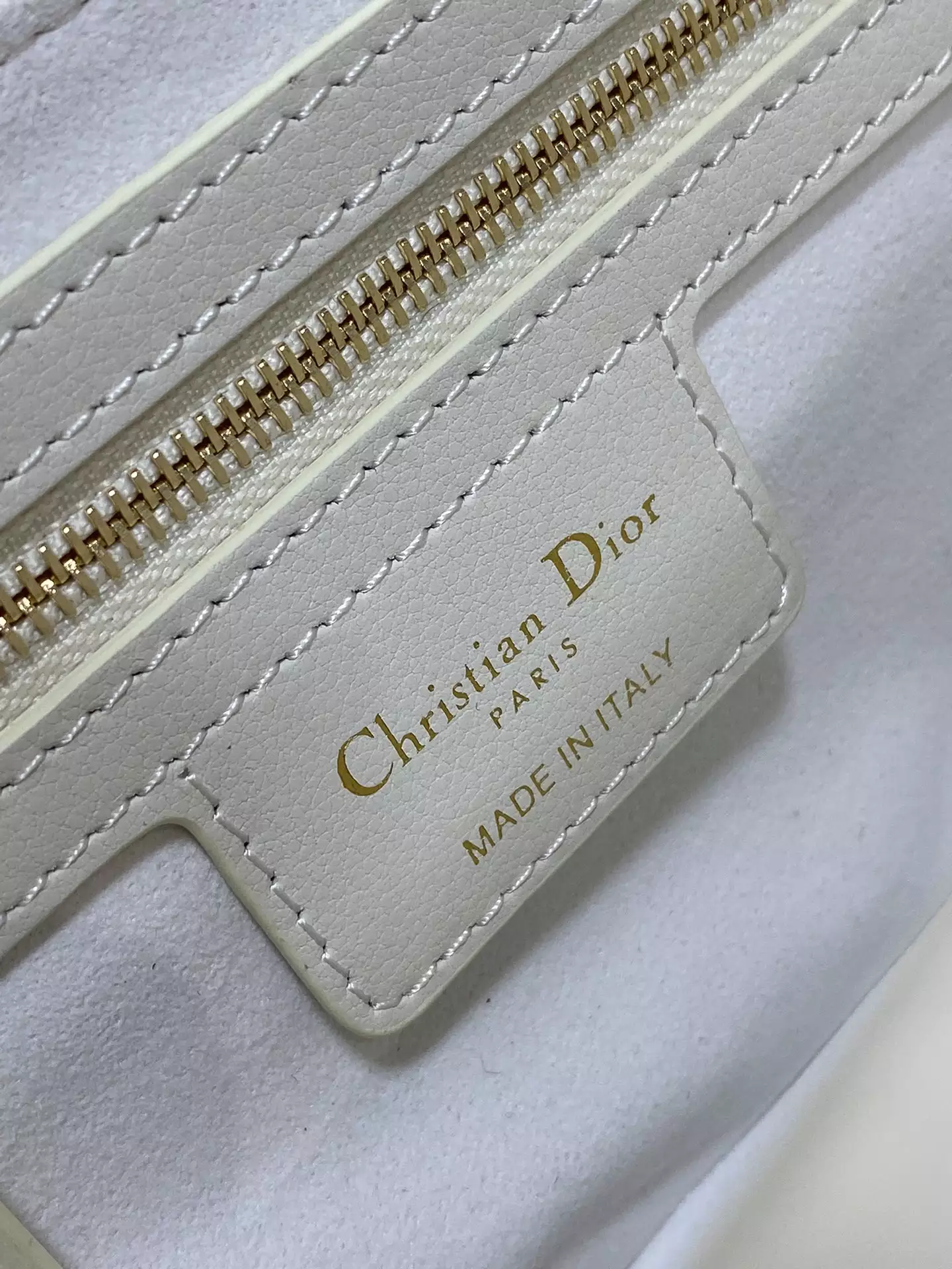 Small Dior Jolie Top Handle Bag Latte Cannage Calfskin