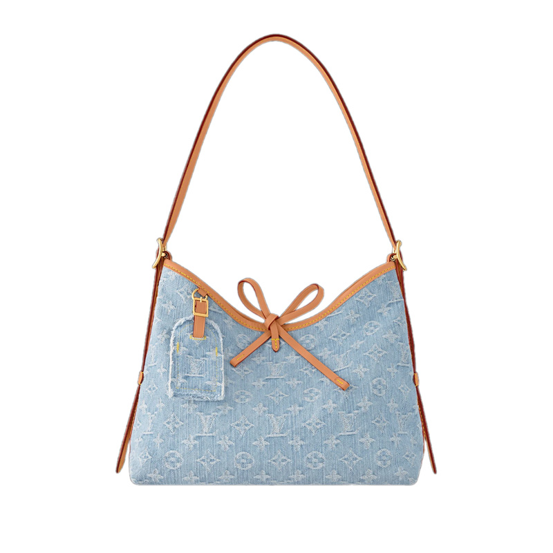 CarryAll PM Bag Blue Monogram Denim Organic Cotton