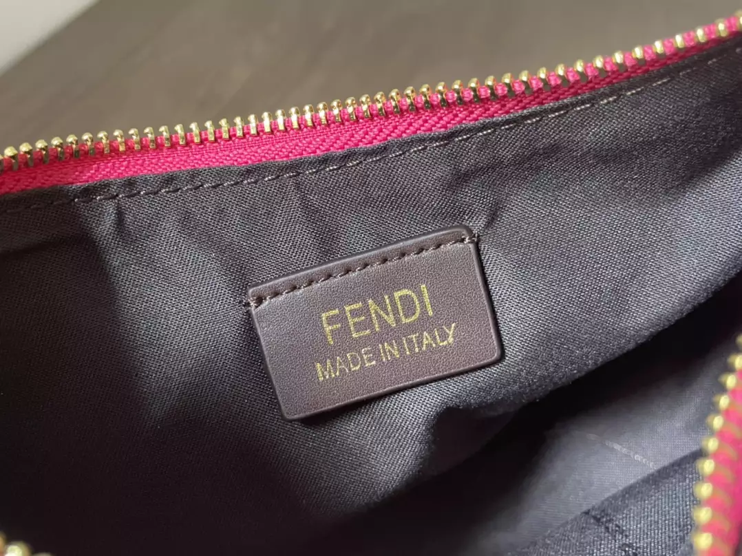 Fendigraphy Mini Fuchsia Leather Bag