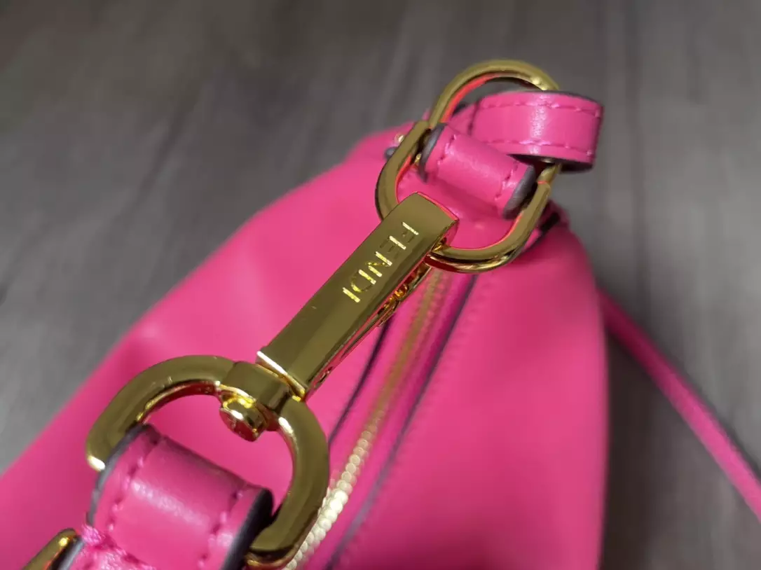 Fendigraphy Mini Fuchsia Leather Bag