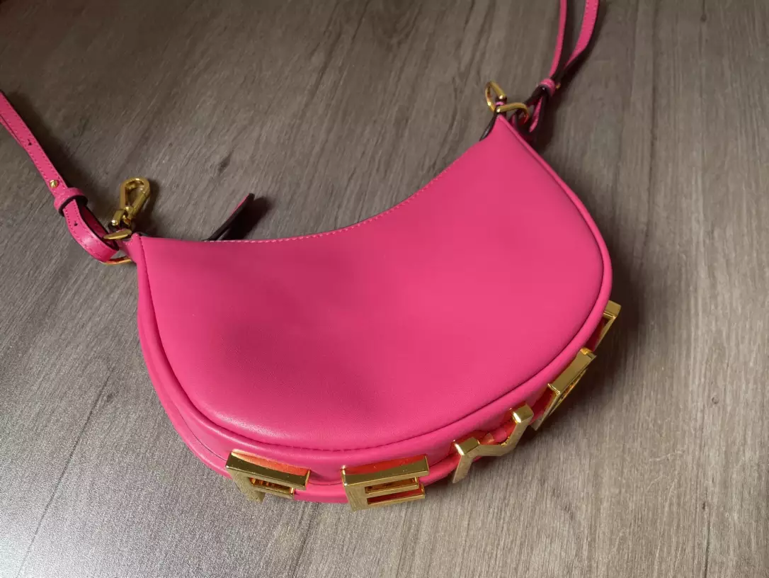 Fendigraphy Mini Fuchsia Leather Bag
