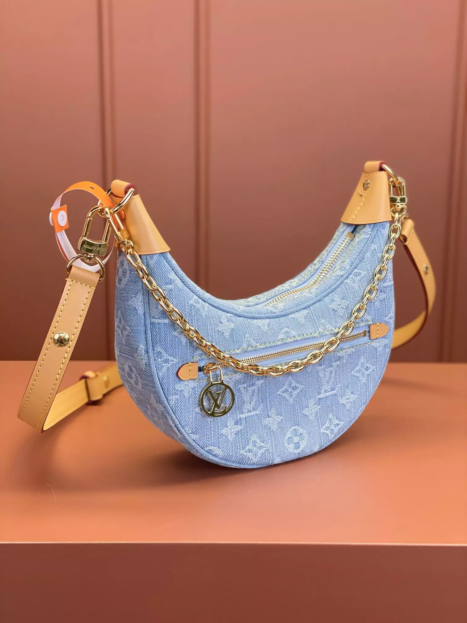 Louis Vuitton Loop Sky Denim Monogram Denim
