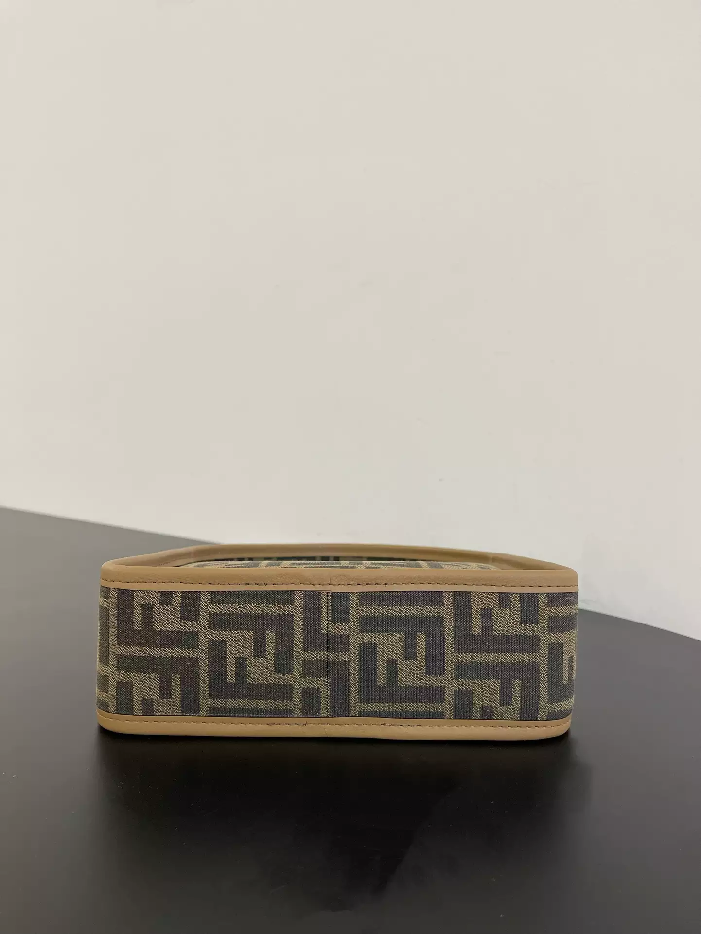 Mini Fendessence Brown FF Fabric Mini Bag