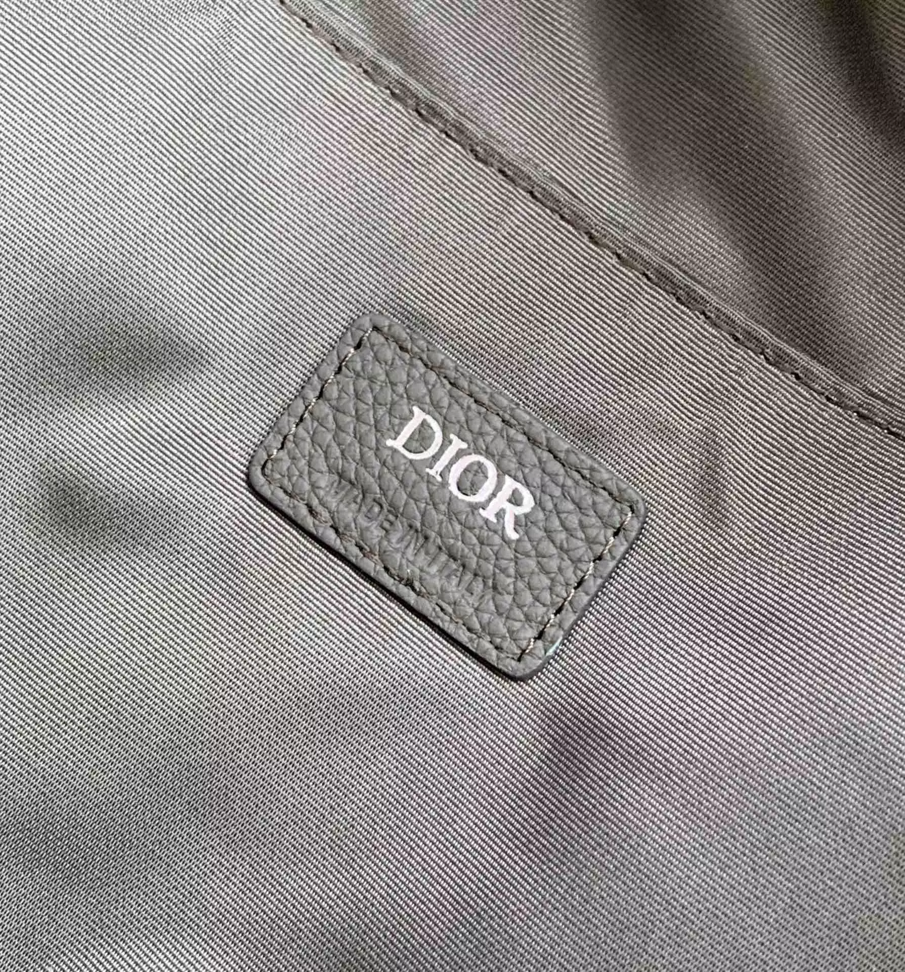 Rider Backpack Khaki Dior Oblique Jacquard