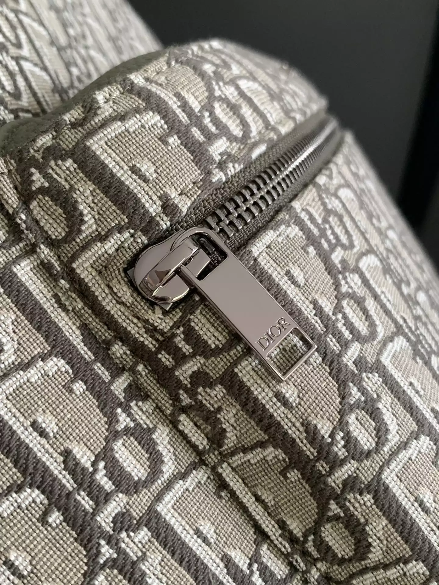 Rider Backpack Khaki Dior Oblique Jacquard
