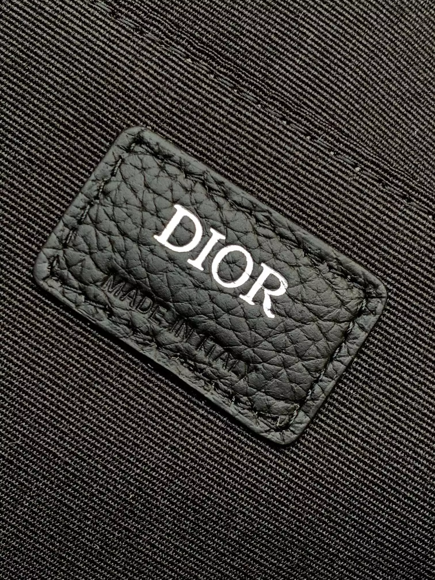 Safari Backpack Beige and Black Dior Oblique Jacquard