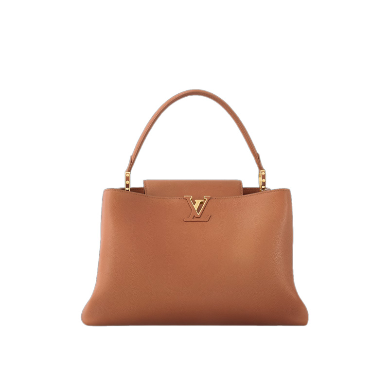Capucines GM Souple Cognac Smooth Taurillon