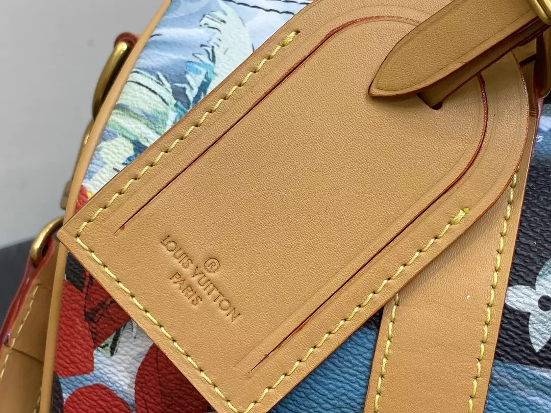 Keepall Bandoulière 25 Navy Blue Monogram Surfin’ Canvas